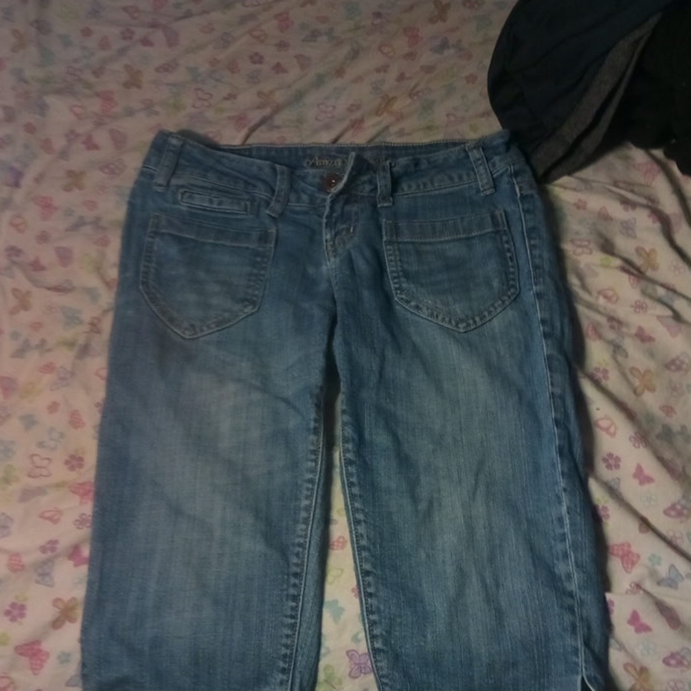 American eagle Capri's